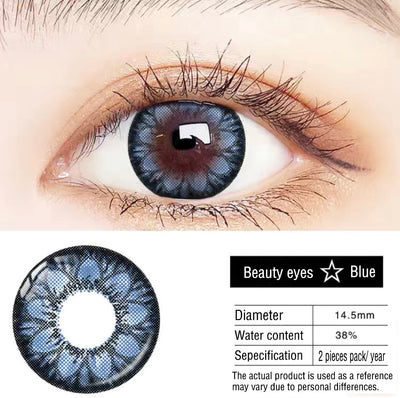 TopsFace Beauty Blue Contact Lenses