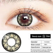 TopsFace Beauty Chocolate Contact lens