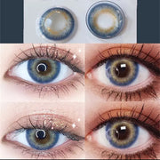TopsFace Mermaid Tears Blue Colored Contact Lenses