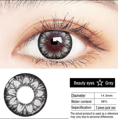 TopsFace Beauty Grey Contact Lenses