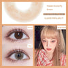 TopsFace Hidden Butterfly Brown Colored Contact Lenses