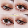 TopsFace Hidden Butterfly Brown Colored Contact Lenses