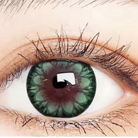 TopsFace Beauty Green Contact Lenses