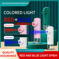 Red and blue oxygen injection apparatus Nano sprayer