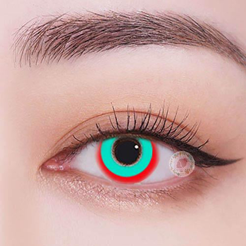 TopsFace Circle Red-green Colored Contact Lenses