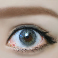 TopsFace Euroamerician  Green-Grey Colored Contact Lenses