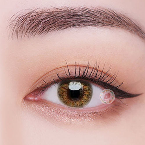 TopsFace Floweriness Brown Colored Contact Lenses