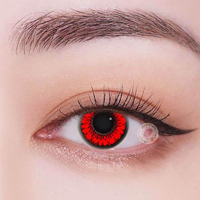 TopsFace Honey Red Colored Contact Lenses