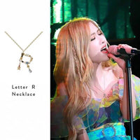 TopsFace Letter Necklace