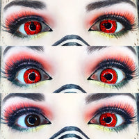 TopsFace Dangerous Ruby Colored Contact Lenses
