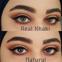 TopsFace Real Khaki Colored Contact Lenses